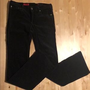 AG corduroy pants in black